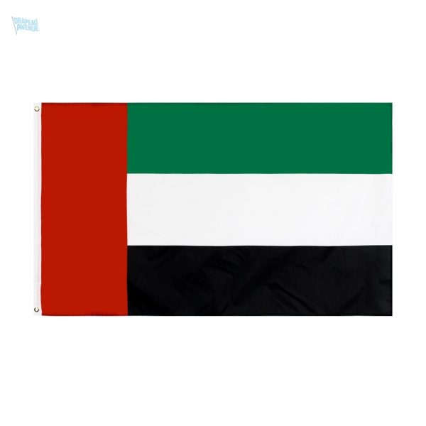 Drapeau des Émirats Arabes Unis 90 x 150 cm