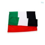 Drapeau Émirats Arabes Unis en polyester, 90 x 150 cm