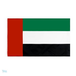Drapeau des Emirats Arabes Unis avec fourreau de protection
