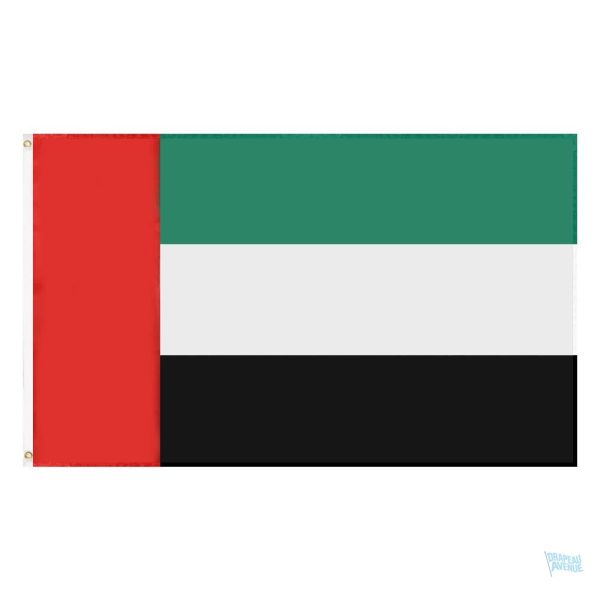 Drapeau des Emirats Arabes Unis en polyester durable