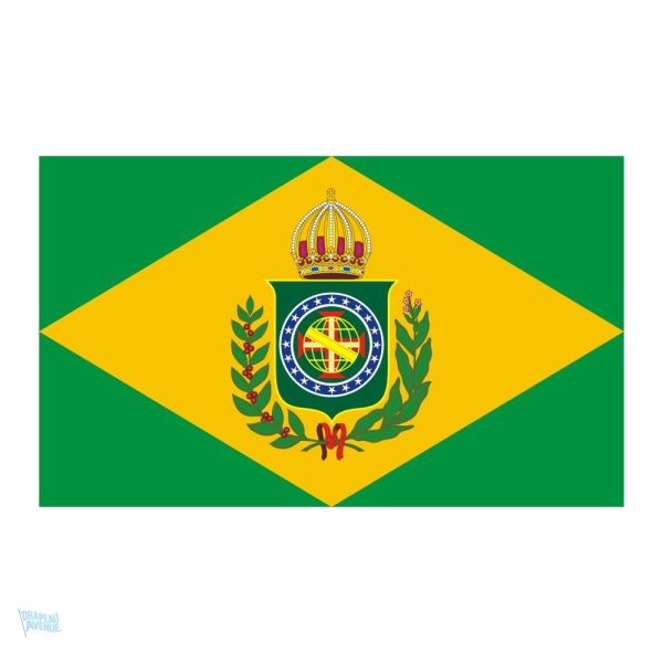 Drapeau Empire du Brésil 60 x 90 cm