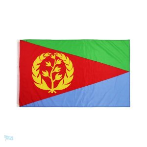 Drapeau géant de l'Érythrée en tissu coloré