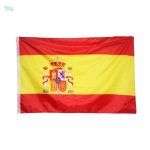 Drapeau Espagne extérieur en tissu résistant pour usage extérieur