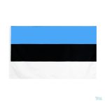 Drapeau Estonie fourreau en tissu, idéal pour événements et décorations