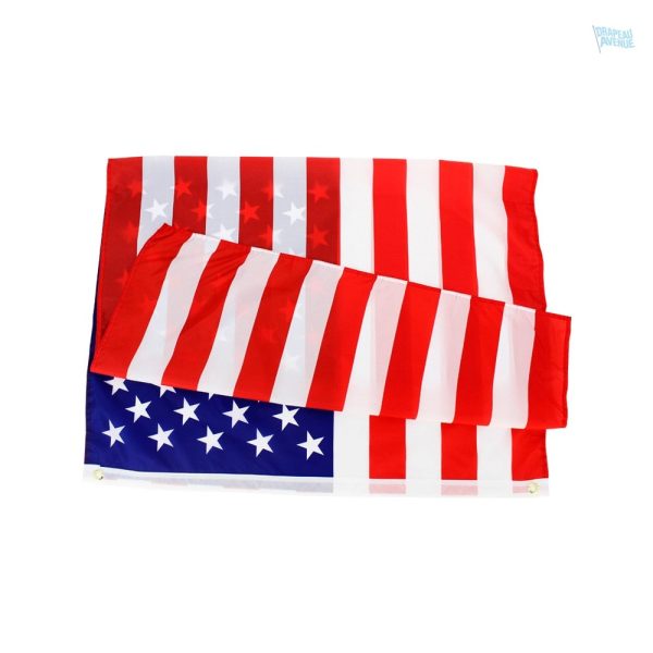 Drapeau américain 60 x 90 cm, parfait pour le patriotisme
