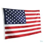Drapeau américain résistant pour décorations en plein air