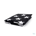 Drapeau noir et blanc inspiré par les États-Unis