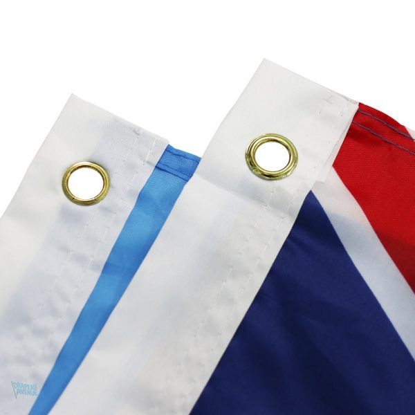 Drapeau Fidji flottant au vent, design coloré et distinctif