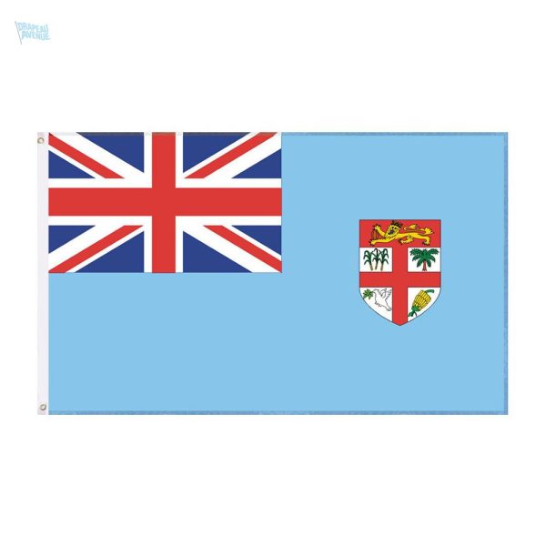 Drapeau Fidji qualité PRO en polyester résistant