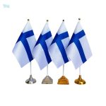 Drapeau de table Finlande, accessoire de décoration