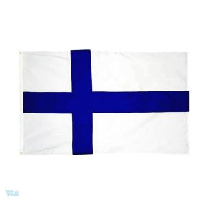 Drapeau Finlande extérieur, parfait pour les événements en extérieur