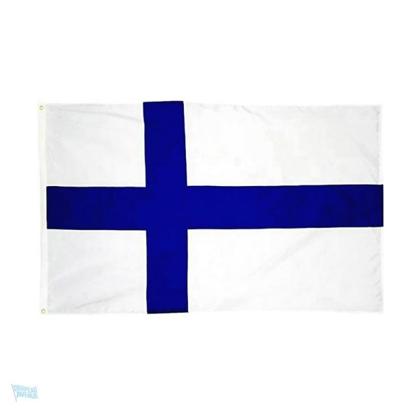 Drapeau Finlande extérieur, parfait pour les événements en extérieur