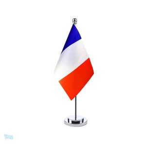 Drapeau de table France, symbole national tricolore