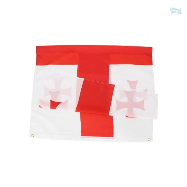 Drapeau de la Géorgie, accessoire pour événements sportifs