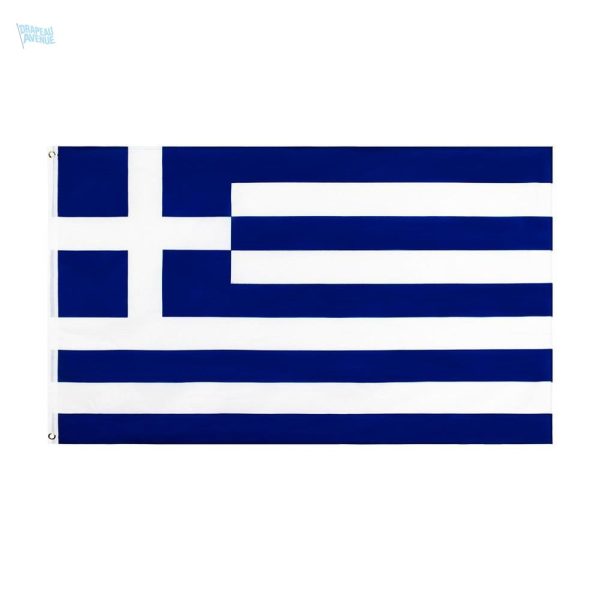 Drapeau Grèce 60 x 90 cm en polyester