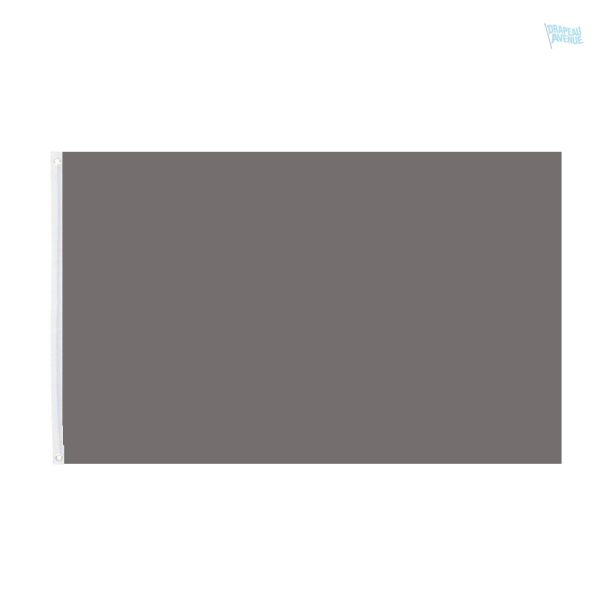 Drapeau Gris élégant pour décoration thématique