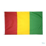 Drapeau géant de la Guinée