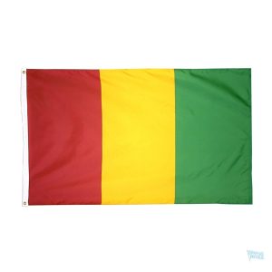 Drapeau géant de la Guinée