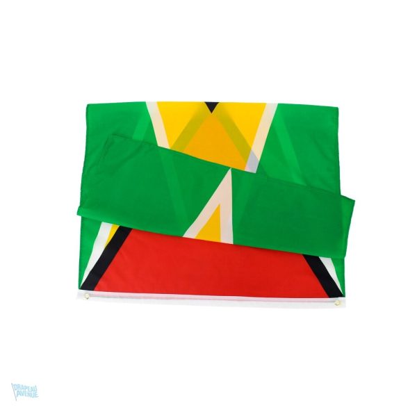 Fête nationale avec drapeau Guyana 120 x 180 cm en polyester