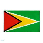 Drapeau Guyana 128 x 192 cm, design coloré et emblématique