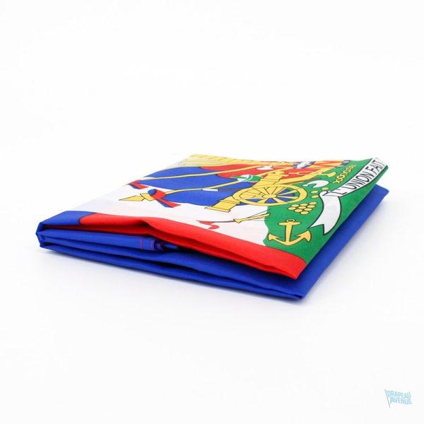 Drapeau Haïti grand format pour événements