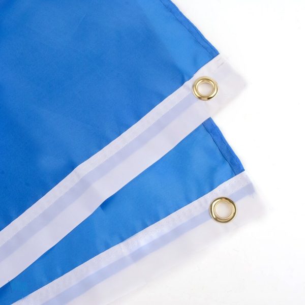 Drapeau du Honduras en couleur turquoise vibrante