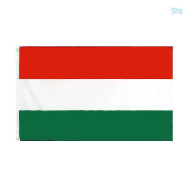 Drapeau Hongrie 120 x 180 cm en tissu durable