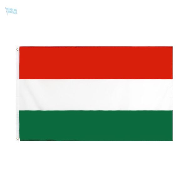 Drapeau Hongrie 60 x 90 cm, décor national