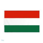 Drapeau géant de la Hongrie en tissu durable
