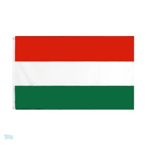 Drapeau géant de la Hongrie en tissu durable
