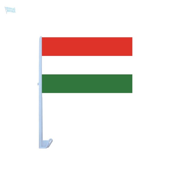 Drapeau Hongrie pour voiture, accessoire de décoration automobile