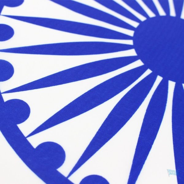 Drapeau de l'Inde, dimensions 128 x 192 cm