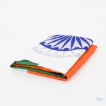 Drapeau rectangulaire Inde 60 x 90 cm, durable et coloré
