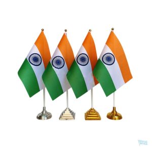 Drapeau Inde de table pour décoration intérieure