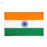 Drapeau géant de l'Inde, symbole national vibrant
