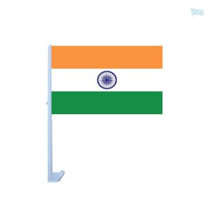 Drapeau Inde pour voiture, accessoire pour véhicule patriotique