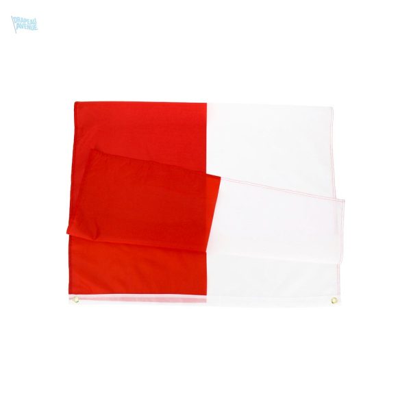 Drapeau indonésien, fabrication durable, taille 120 x 180 cm