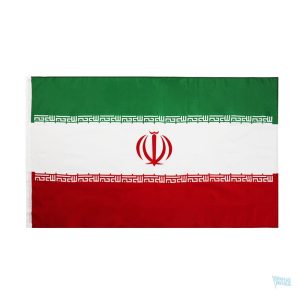 Drapeau Iran fourreau en tissu résistant pour extérieur