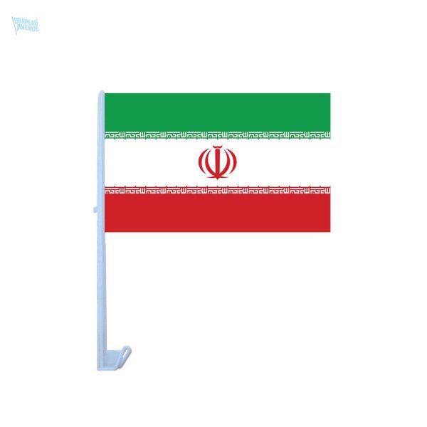 Drapeau Iran pour voiture, accessoire de soutien patriotique