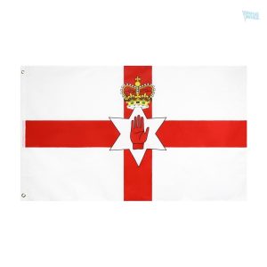 Drapeau Irlande du Nord 90 x 150 cm en tissu résistant