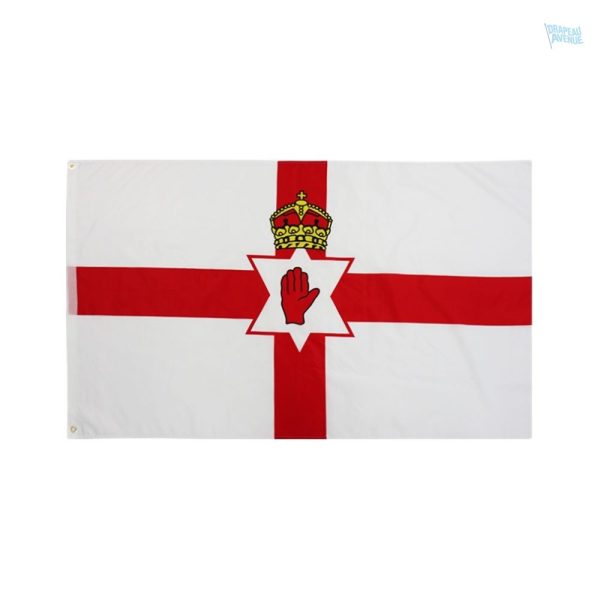 Drapeau Irlande du Nord en polyester résistant