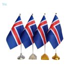 Drapeau de table Islande, accessoire décoratif pour événements