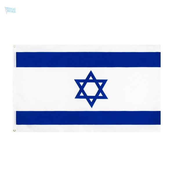 Drapeau Israël 90 x 150 cm, symbole national