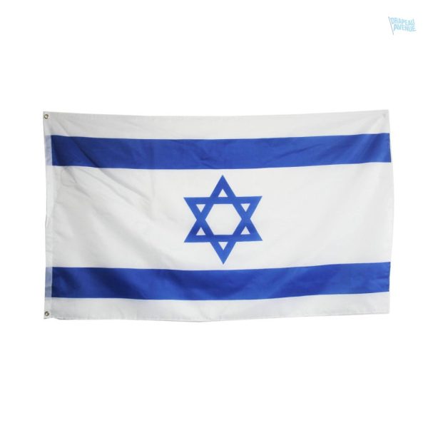 Drapeau Israël pour extérieur, design classique