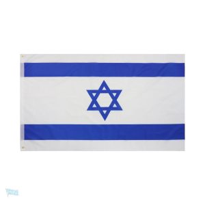 Drapeau Israël en polyester durable