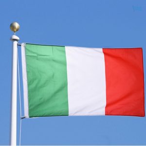 Bannière Italie extérieure, parfaite pour supporter l'équipe nationale