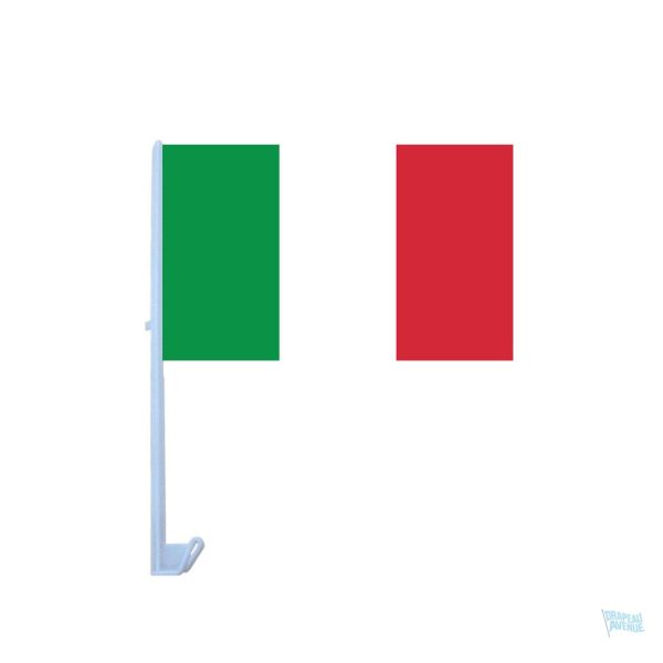 Drapeau Italie pour voiture, symbole de fierté nationale