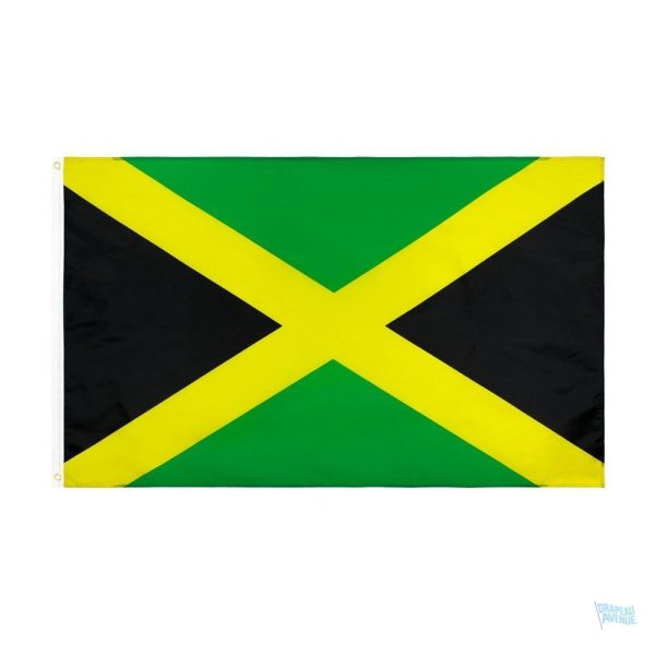 Drapeau Jamaïque 128 x 192 cm