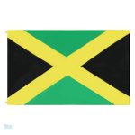 Drapeau Jamaïque extérieur en polyester résistant pour usage extérieur