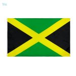 Drapeau géant de la Jamaïque pour décoration extérieure